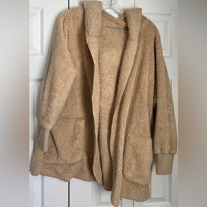 Tan teddy jacket